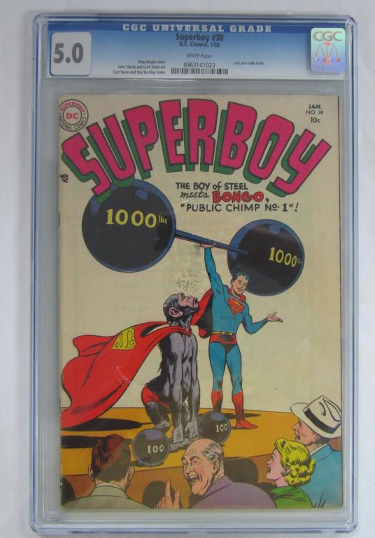 Superboy #38 DC Comics - CGC 5.0 - 1955 Gold Age - (1 of 3)