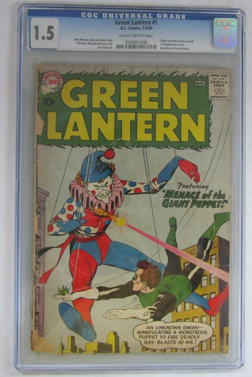 Green Lantern #1 DC Comics 1960 Silver Age - CGC 1 (1 of 3)