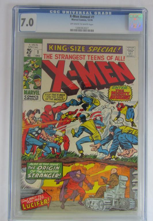 Marvel X-Men Annual #1 CGC 7.0 King Size Special (1 of 3)