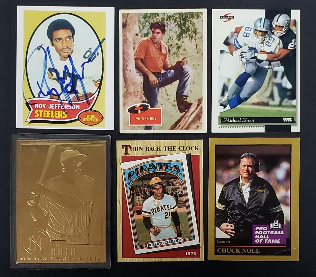 ROY JEFFERSON STEELERS AUTOGRAPHED CARD (1 of 2)