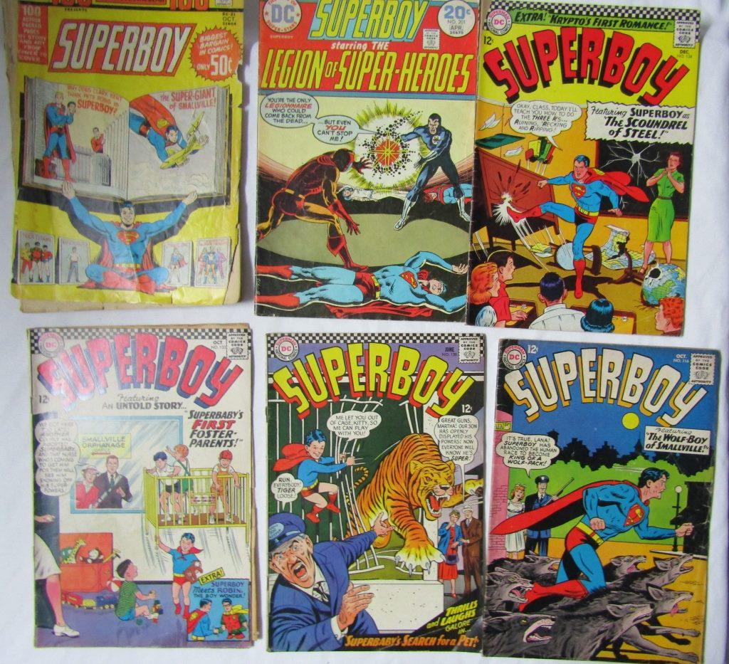 6-SUPERBOY DC COMIC 12c ISSUES (1 of 9)