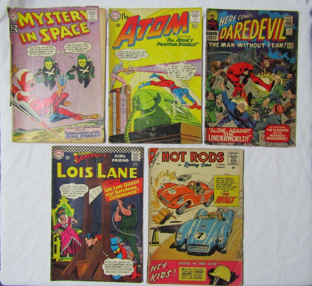 5-VTG COMICS: HOT RODS & RACING CARS (1 of 8)
