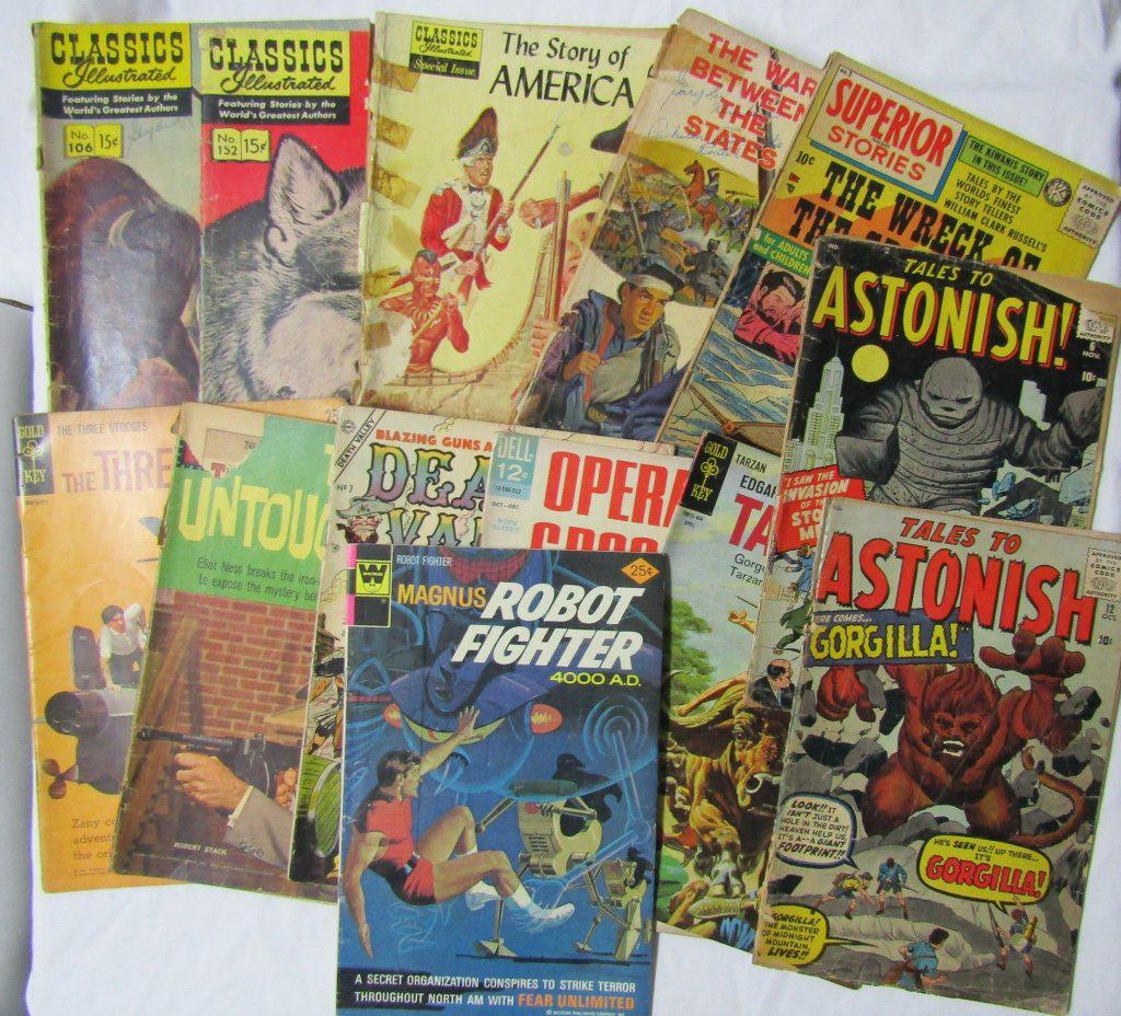VINTAGE COMIC LOT (13) (1 of 5)