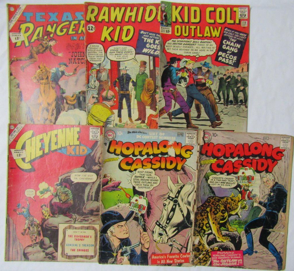 2-HOPALONG CASSIDY COMIC BOOKS (1 of 8)