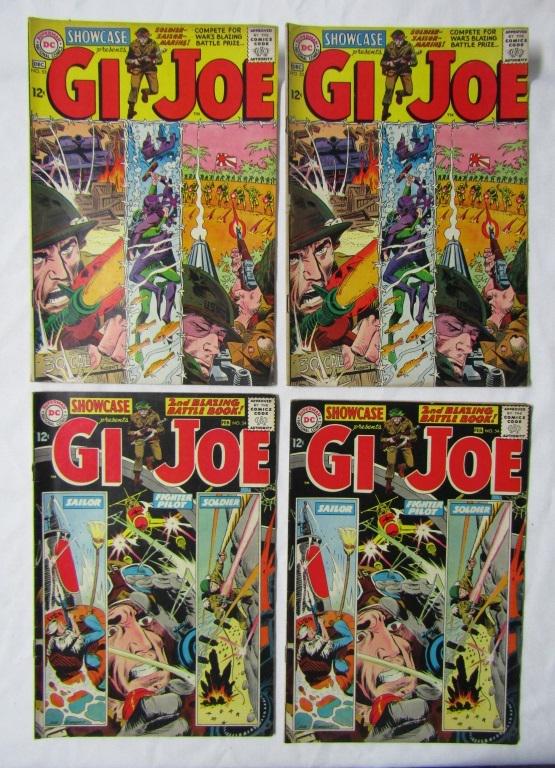 4-DC COMIC G.I. JOE COMIC BOOKS (1 of 4)