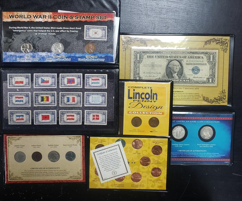 5-TRIBUTE COIN FOLDERS / SETS (1 of 1)