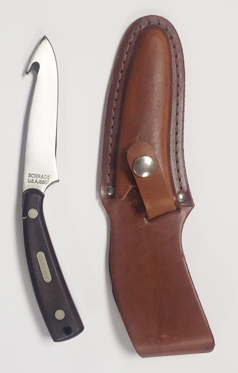 Vintage Schrade 158OT Old Timer Hunting/Skinning K (1 of 4)