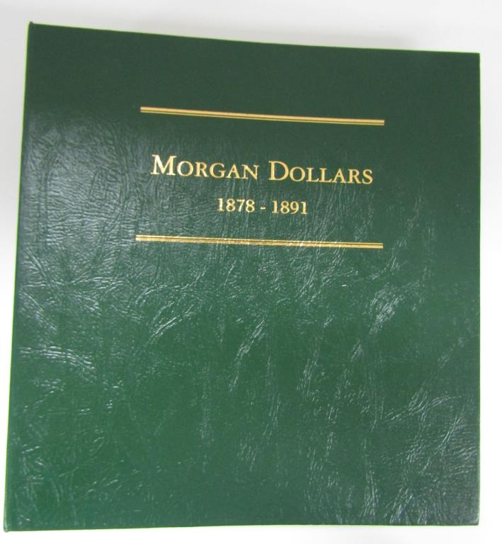 6 MORGAN UNC SILVER DOLLARS in ALBUM (1 of 16)