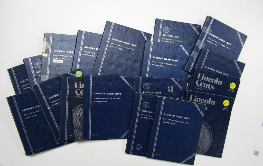 WHEAT CENT COLLECTION in ALBUMS (1 of 4)