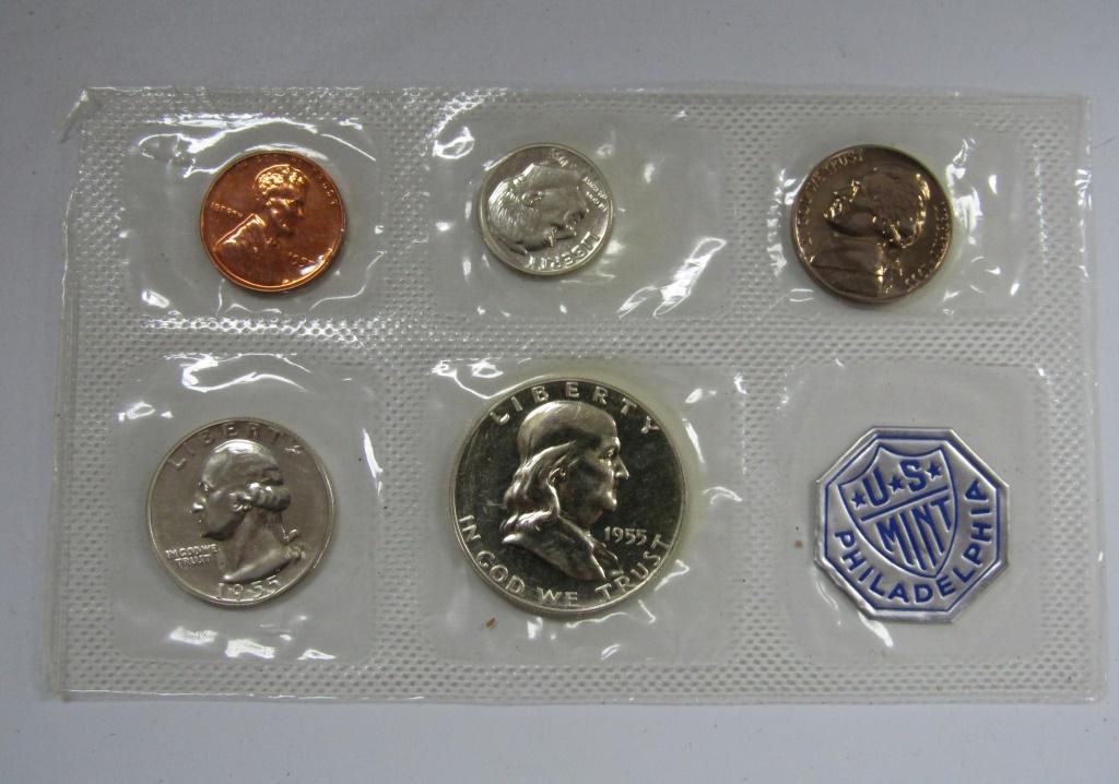 1955 U.S. MINT SET in ORIGINAL CELLO (1 of 2)