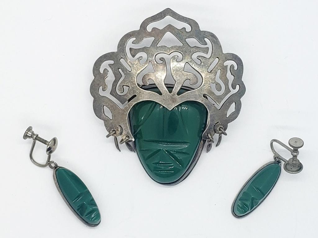 Vtg Sterling Silver Hecho En Mexico Signed ECM (1 of 7)