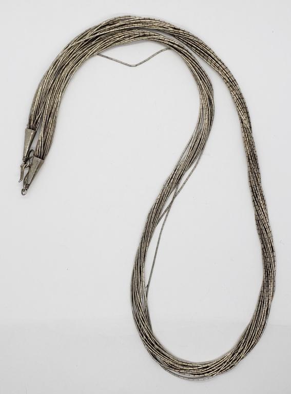 24" LIQUID SILVER STERLING MULTI STRAND (1 of 4)