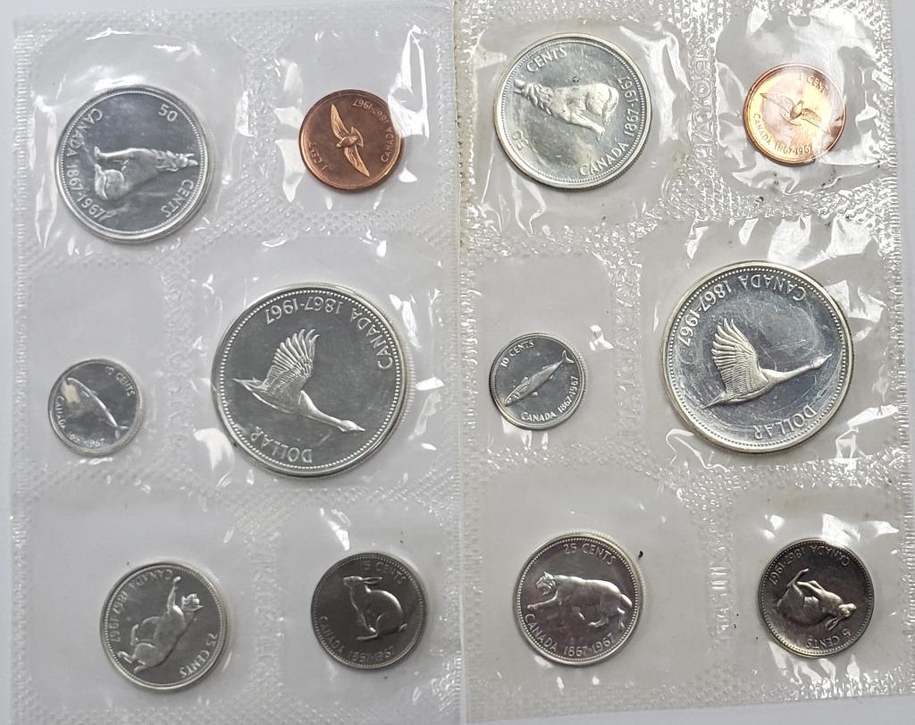2-1967 CANADA PROOF LIKE SETS (1 of 2)