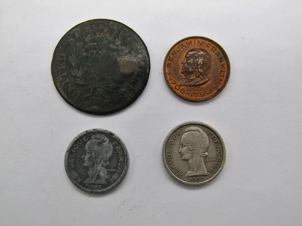 DRAPED BUST LARGE CENT DAMAGED; (1 of 2)