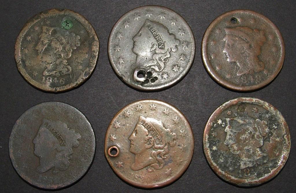 8-LARGE CENTS (1 of 2)