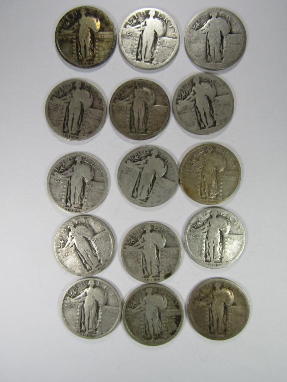 15 - STANDING LIBERTY QUARTERS (1 of 2)