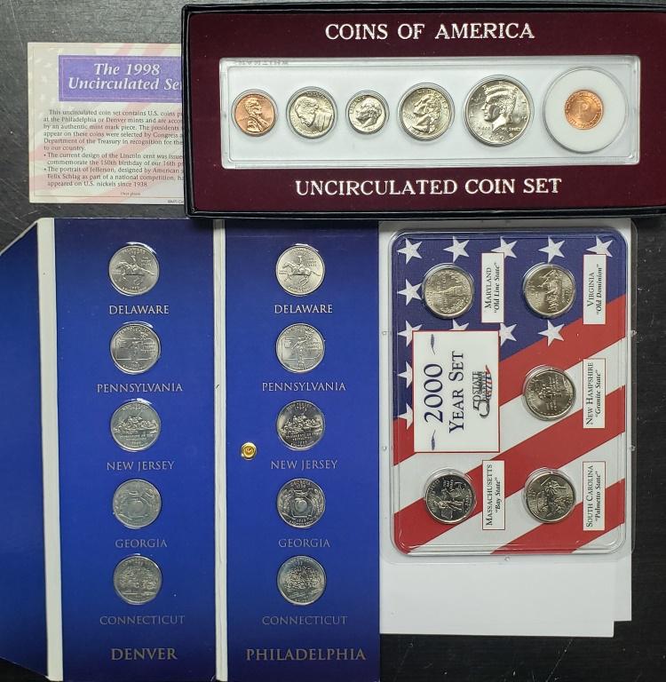 1998 COINS OF AMERICA UNC SET (6) (1 of 1)