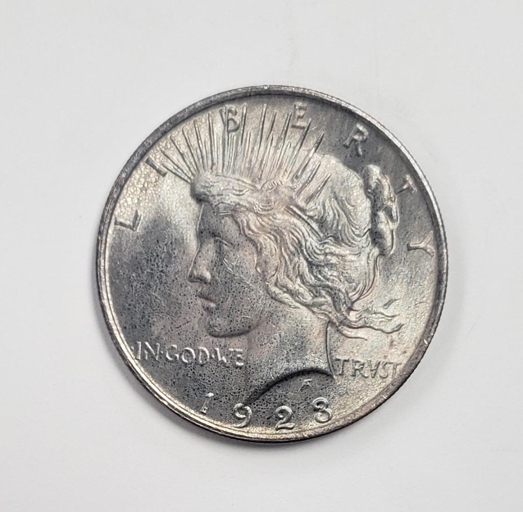 1923 PEACE RAINBOW REVERSE DOLLAR (1 of 2)