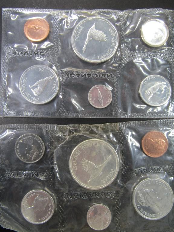 2-1967 CANADA PROOF LIKE SETS (1 of 2)