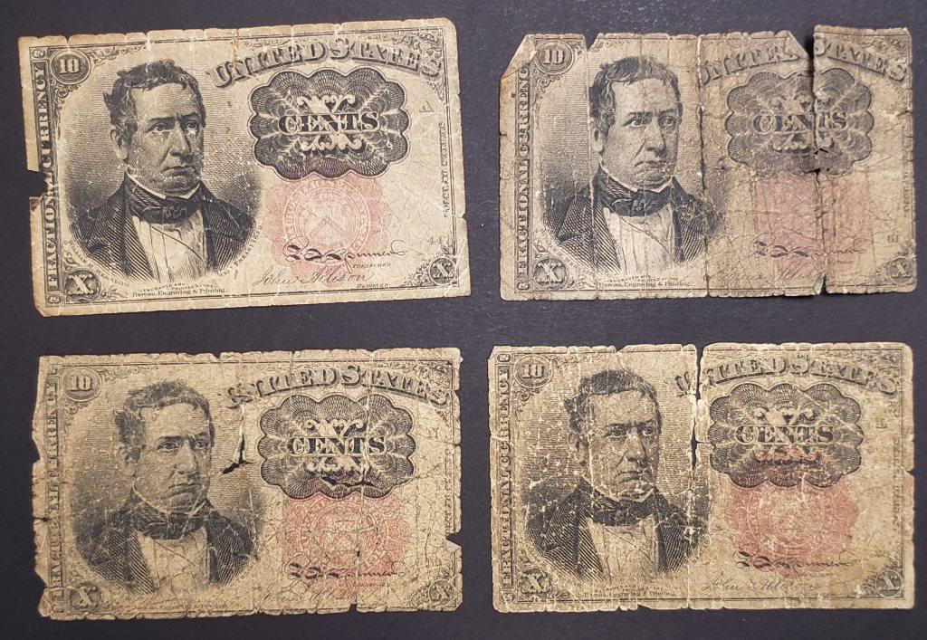 4-1874 TEN CENT FRACTIONAL NOTES (1 of 2)