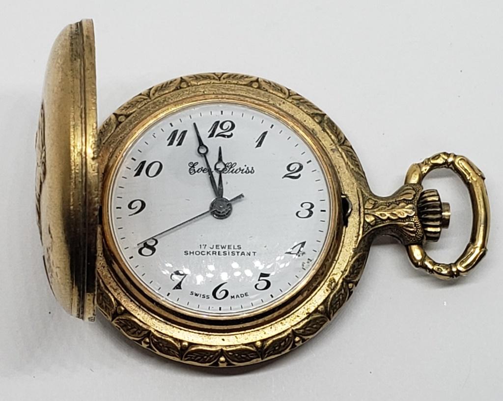 Ever swiss pocket top watch 17 jewels
