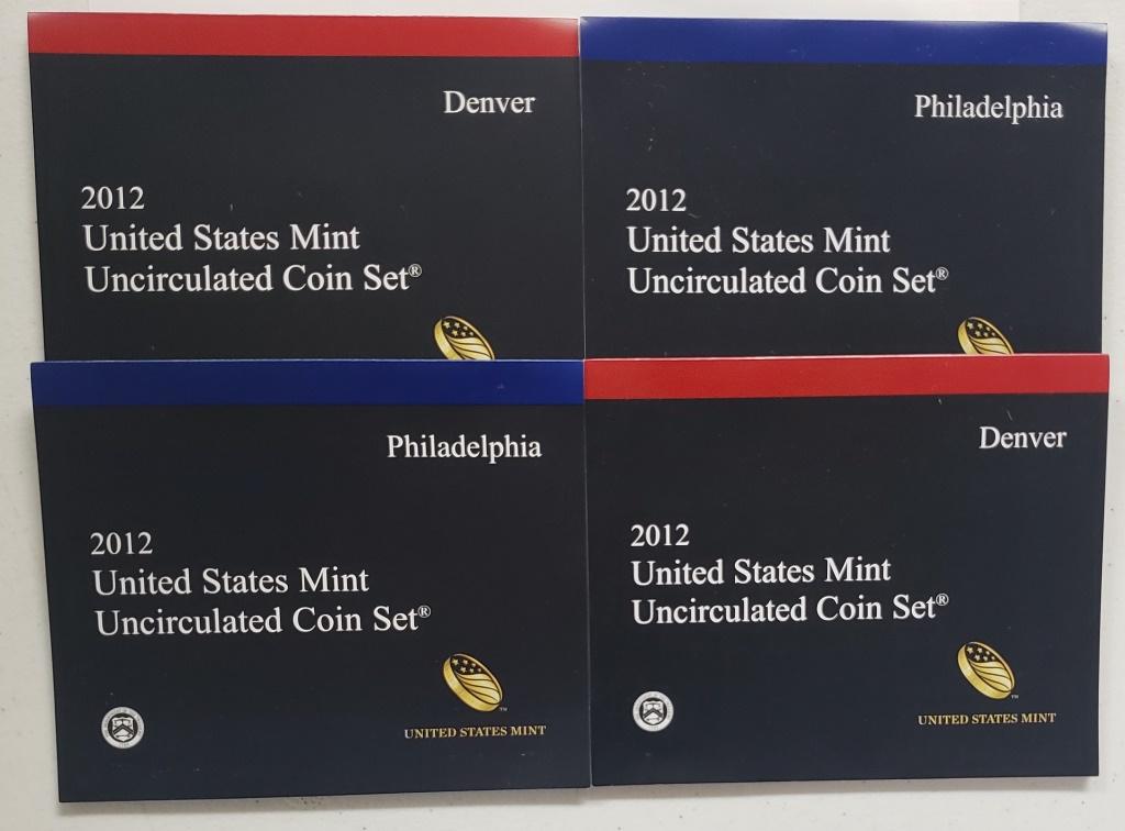 (2) 2012 U.S. MINT SETS in ORIGINAL PACKAGE (1 of 2)