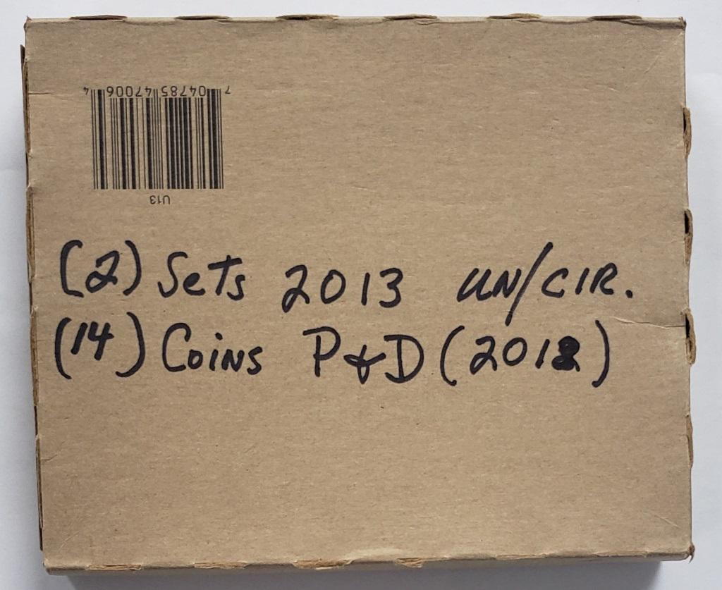 (2) 2013 U.S. MINT SETS in ORIGINAL PACKAGE (1 of 2)