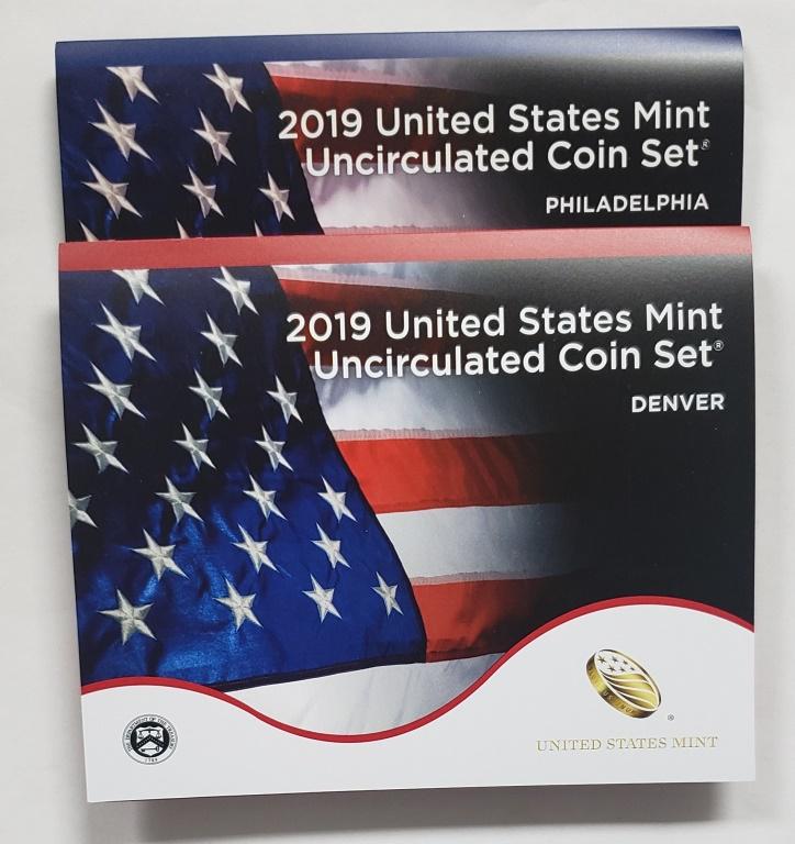 2019 U.S. MINT SETS in ORIGINAL PACKAGE (1 of 2)