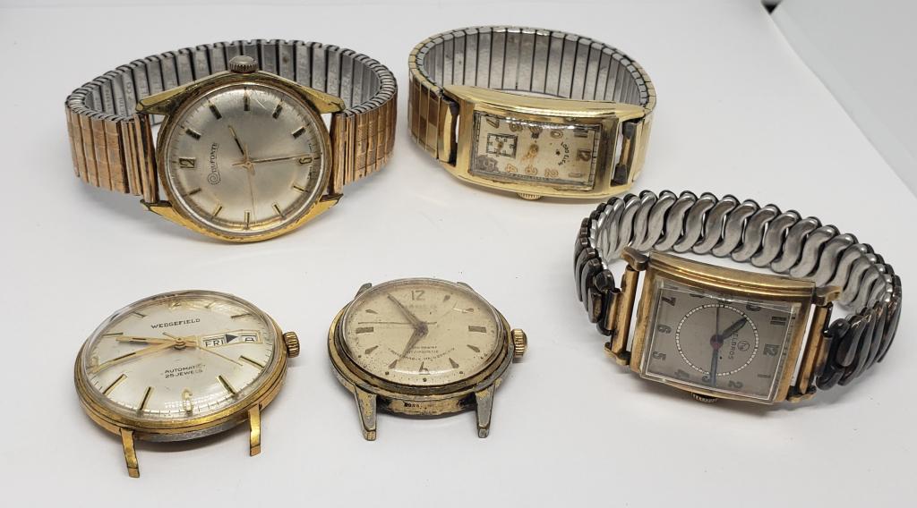 Vintage Mechanical Watch Lot - For Parts/Repair (1 of 8)
