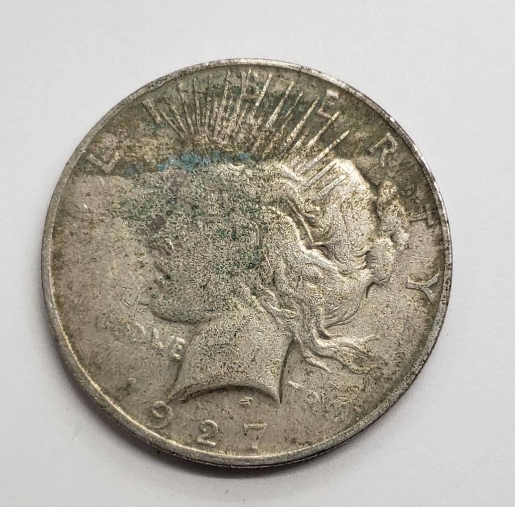 1927-S Silver Peace Dollar (1 of 2)