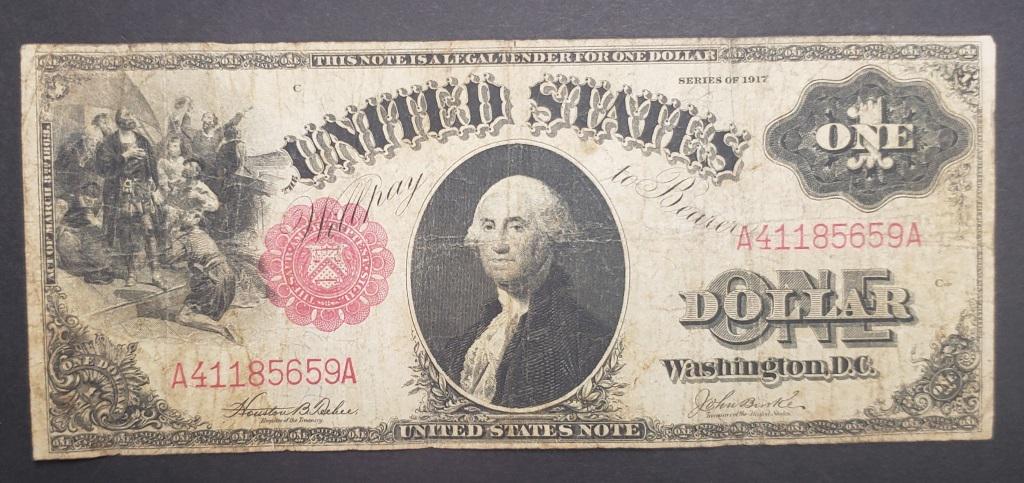 1917 $1 U.S. LEGAL TENDER (1 of 2)