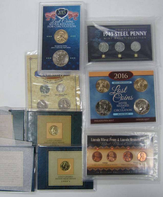 (7) U.S.COIN TRIBUTE SETS (1 of 3)