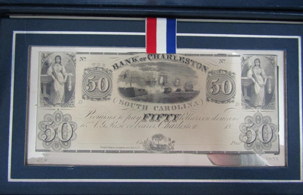 HISTORIC AMERICAN CURRENCY STERLING SILVER (1 of 3)