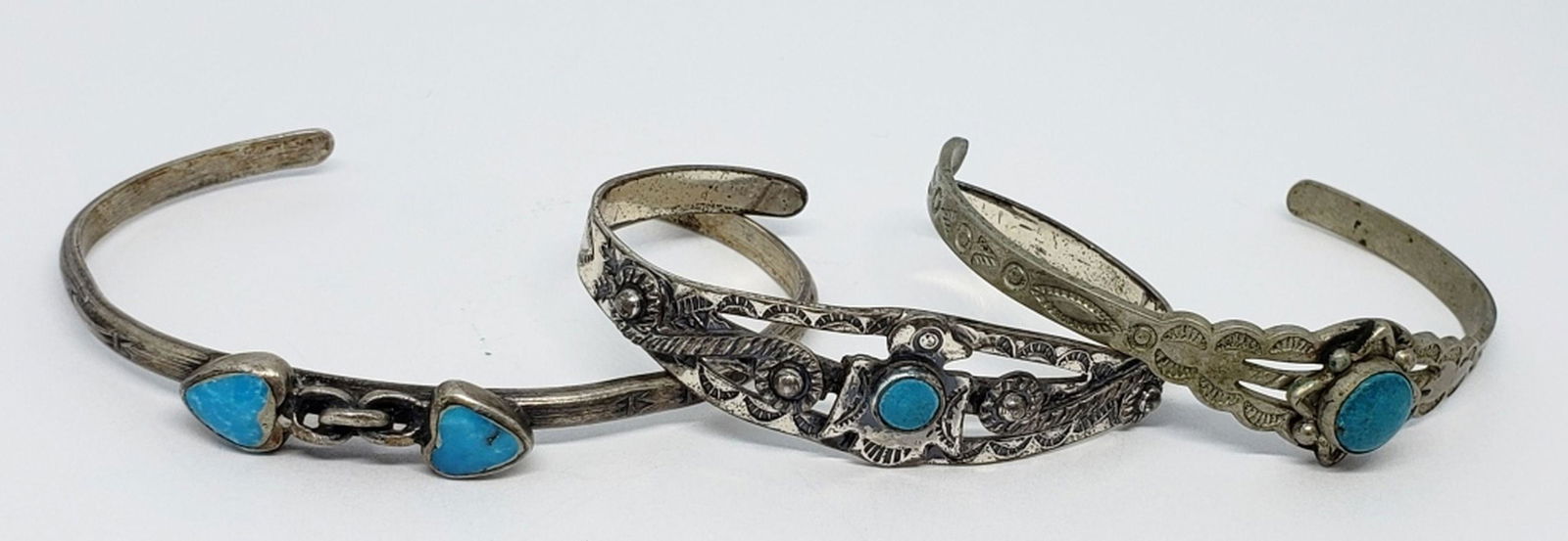 3-MEXICO STERLING CHILDREN'S CUFF BRACELET (1 of 3)