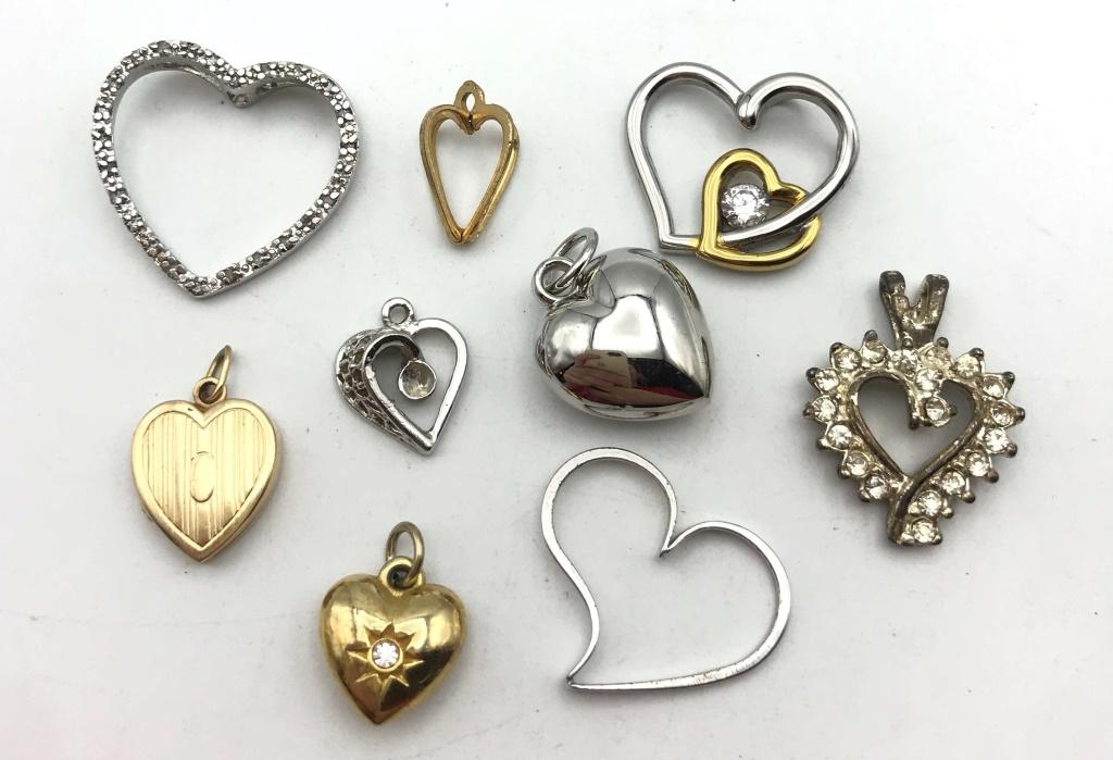 10 HEART PENDANT (SMALLER THAN 1"): REGISTER TO BID TODAY!