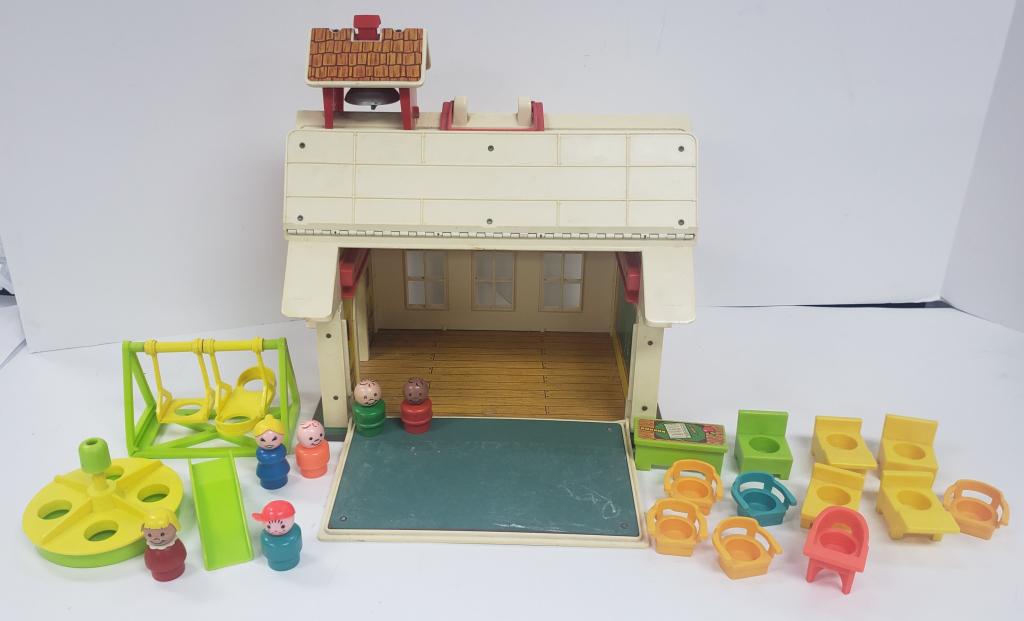 Vintage playskool cheap schoolhouse