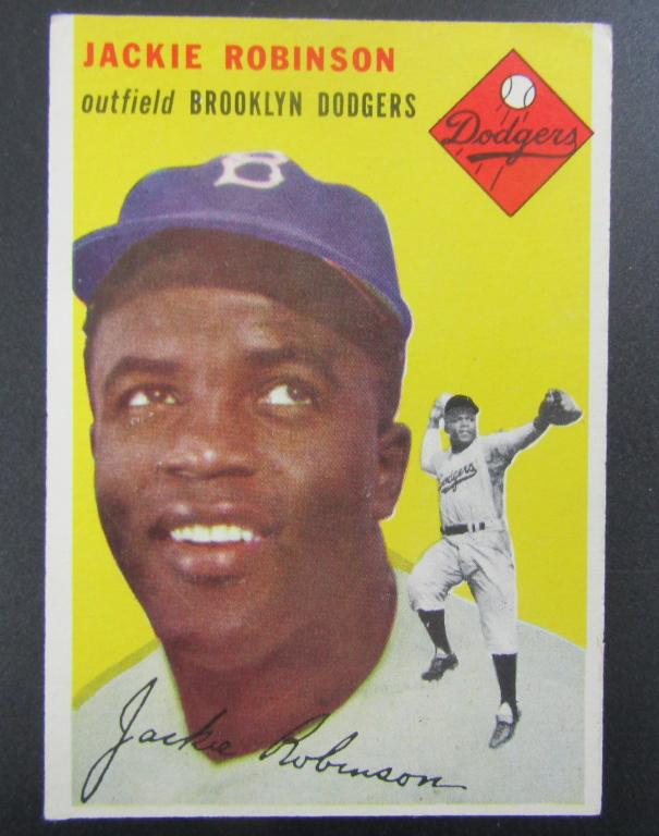 1954 TOPPS #10 JACKIE ROBINSON VGEX+ (1 of 2)