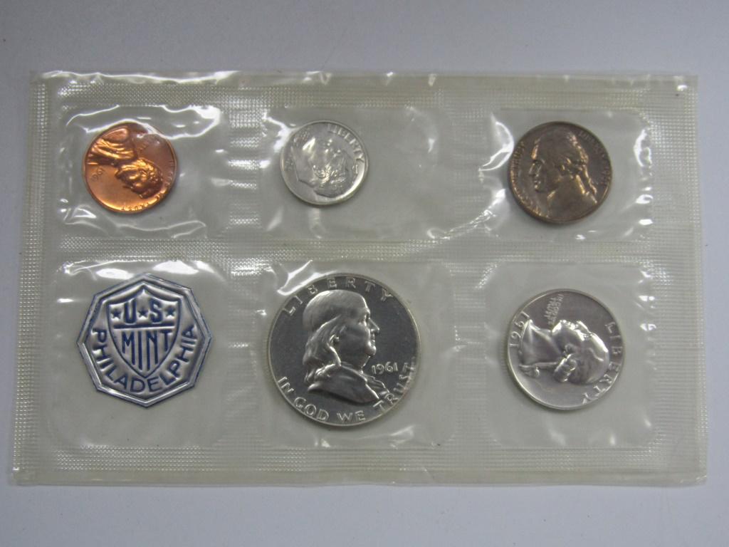 1961 U.S. MINT SET in ORIGINAL CELLO (1 of 2)