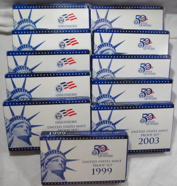 U.S.1999, 2001, 4-2003, 2-2004, 2-2005, (1 of 1)