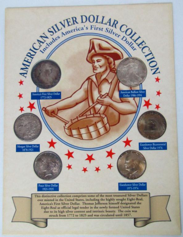 AMERICAN SILVER DOLLAR COLLECTION (1 of 3)