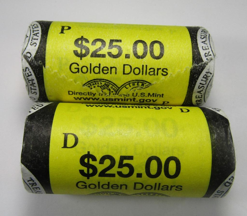 2002 P&D SACAGAWEA $1 BU ROLLS (1 of 2)