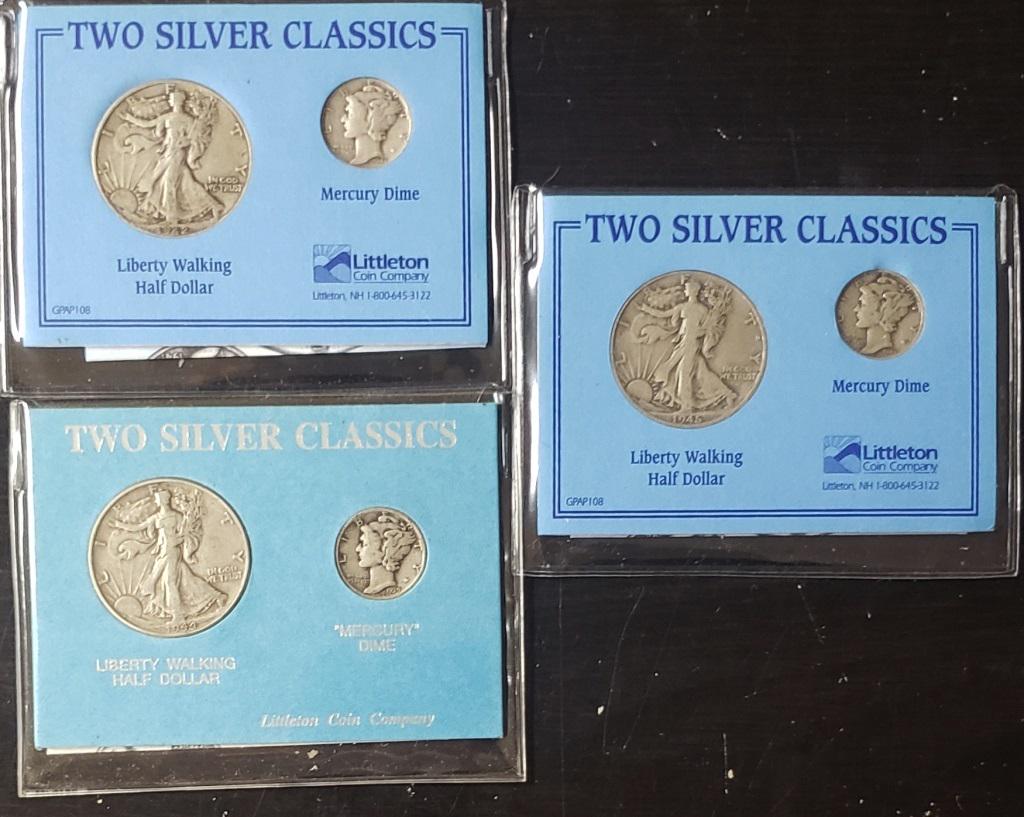 1942, 1944, 1945 SILVER CLASSICS (1 of 2)