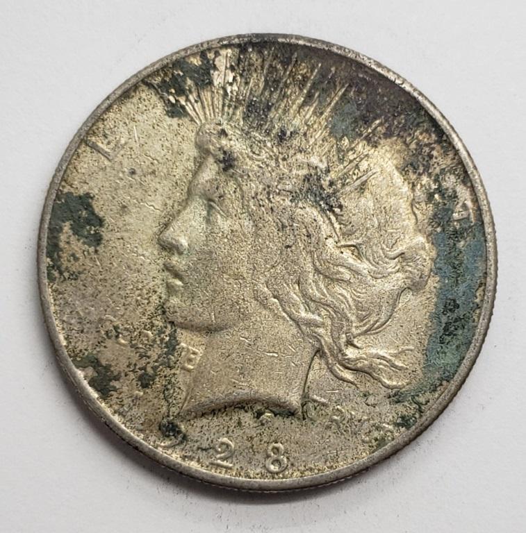 1928-S Silver Peace Dollar (1 of 2)