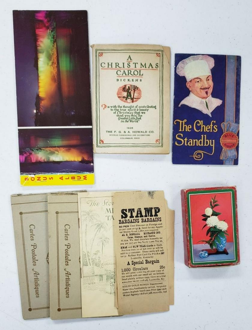 VTG BOOKLETS / ADVERTISING / CARDS (1 of 2)