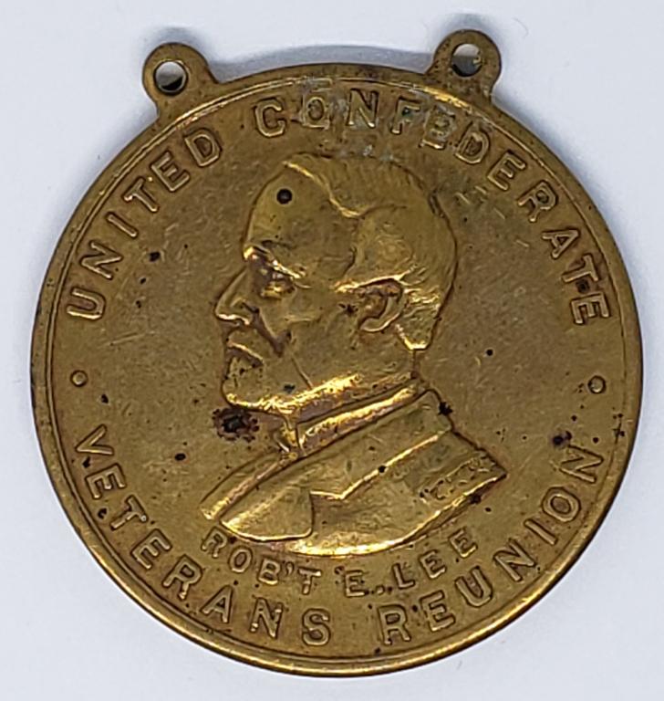 UNITED CONFEDERATE VETERAN REUNION: MEDAL / PENDANT - ROBERT E LEE