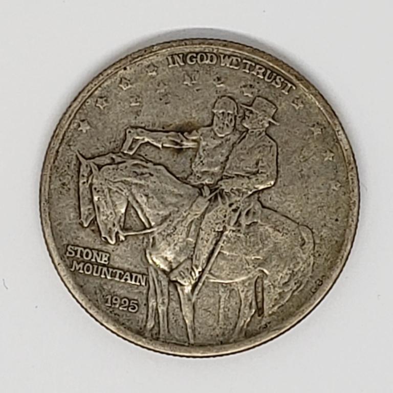 1925 STONE MOUNTAIN HALF DOLLAR (1 of 2)