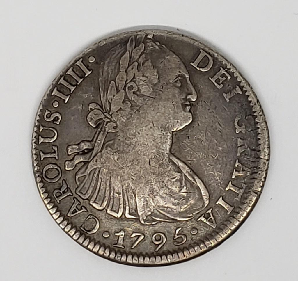1795 Spanish Silver 8 Reales Silver (1 of 2)