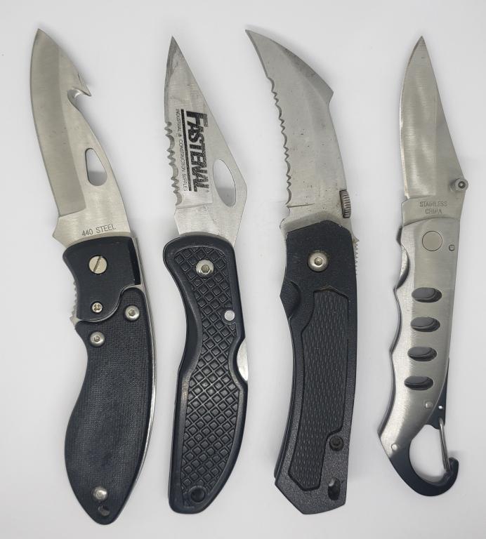 4-MODERN ONE BLADE UTILITY KNIVES (1 of 8)