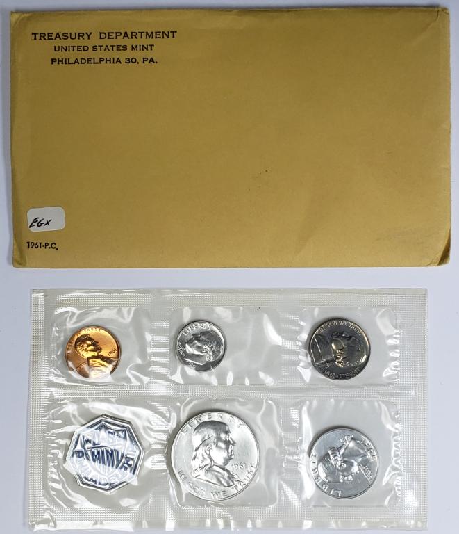 1961 U.S. PROOF SETS (1 of 2)