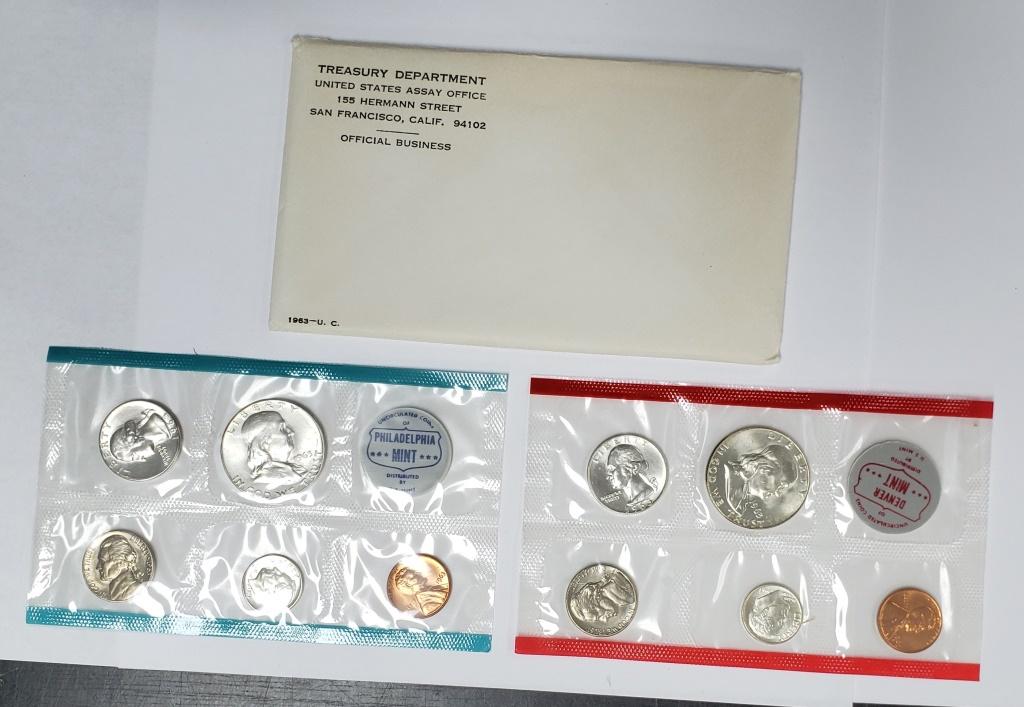 1963 U.S. MINT SET P&D (1 of 2)